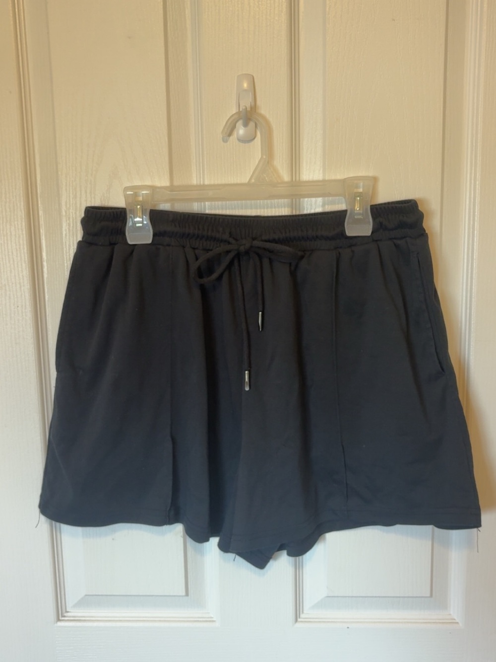 Black Drawstring Shorts